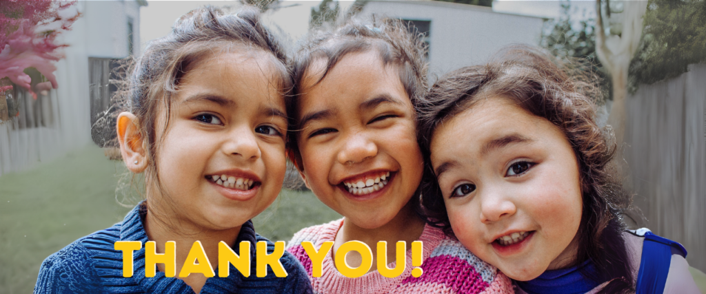 Thank you for your support!